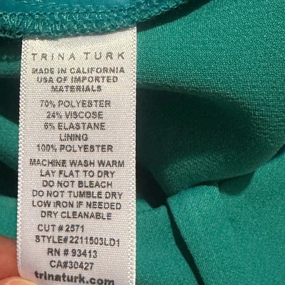 NWT Trina Turk PAGE PANT size 0